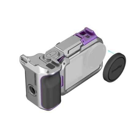 SmallRig 6367 Megatron Edition - zestaw, dedykowana, modułowa klatka do fotografii ulicznej (do DJI Osmo Action 6) - osłona obiektywu